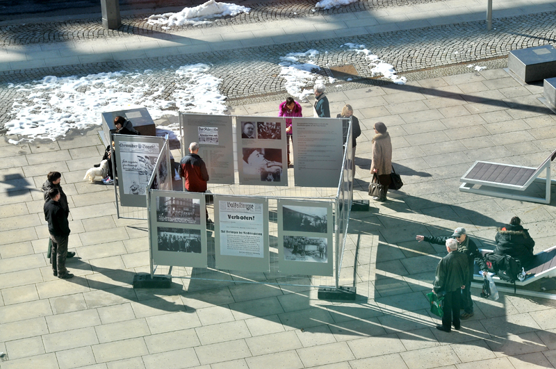 Geschichtsbaustelle Chemnitz 1933 bis 1945 - Im Jahre 2013