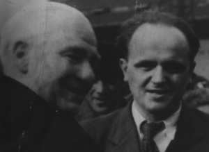 Wilhelm Pieck und Erich Knorr Ende der 40er Jahre des vorherigen Jahrhundert Wilhelm Pieck und Erich Knorr Ende der 40er Jahre des vorherigen Jahrhundert