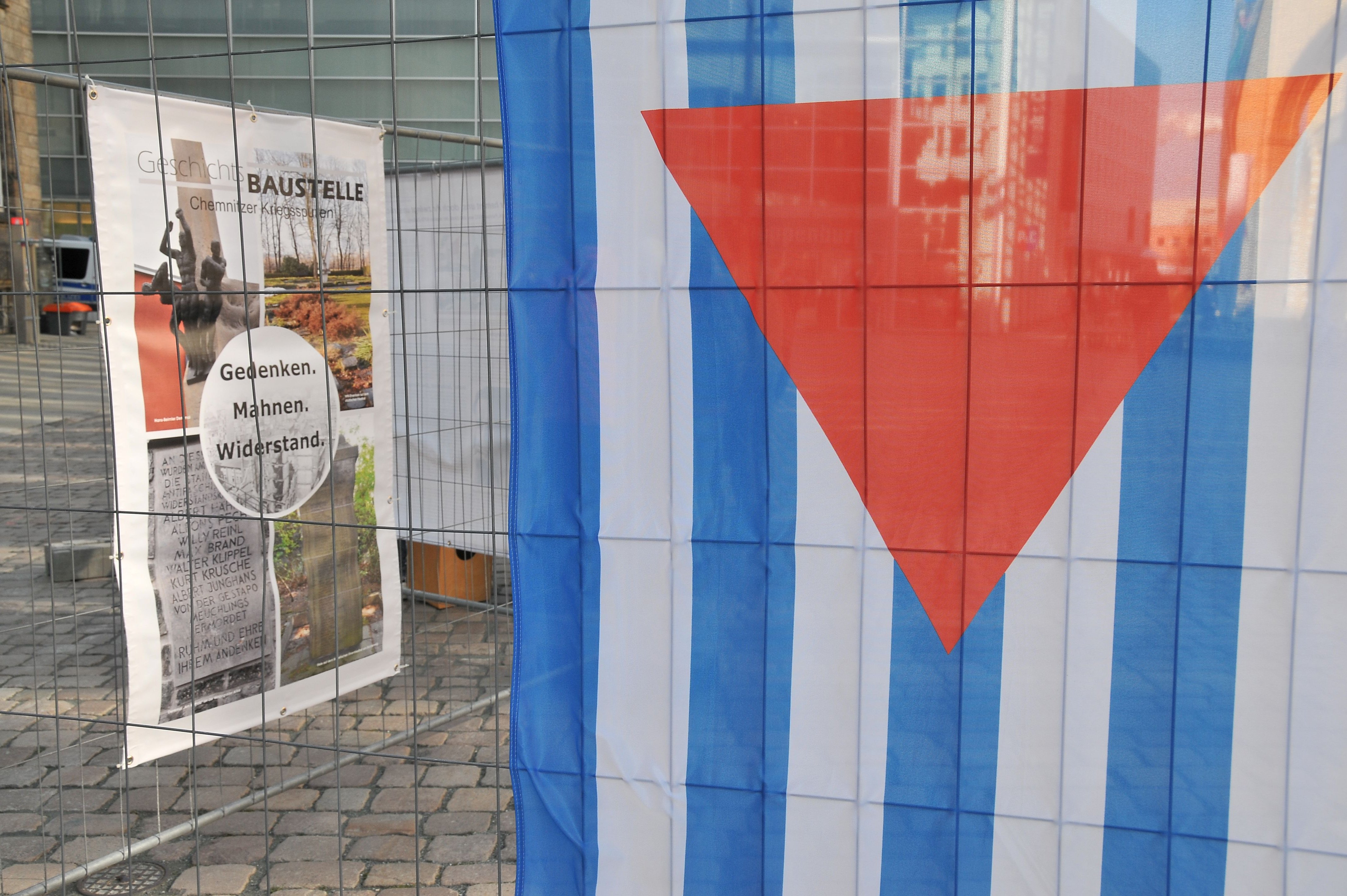 Geschichtsbaustelle Chemnitz - Kriegsspuren - Gedenken, Mahnen, Widerstand