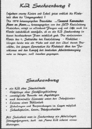 Gemeindeanzeiger von Sachsenburg-Irbersdorf vom April 1992