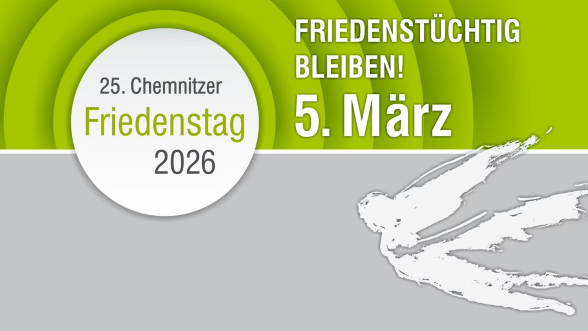 Chemnitzer Friedenstag am 5. März 2026