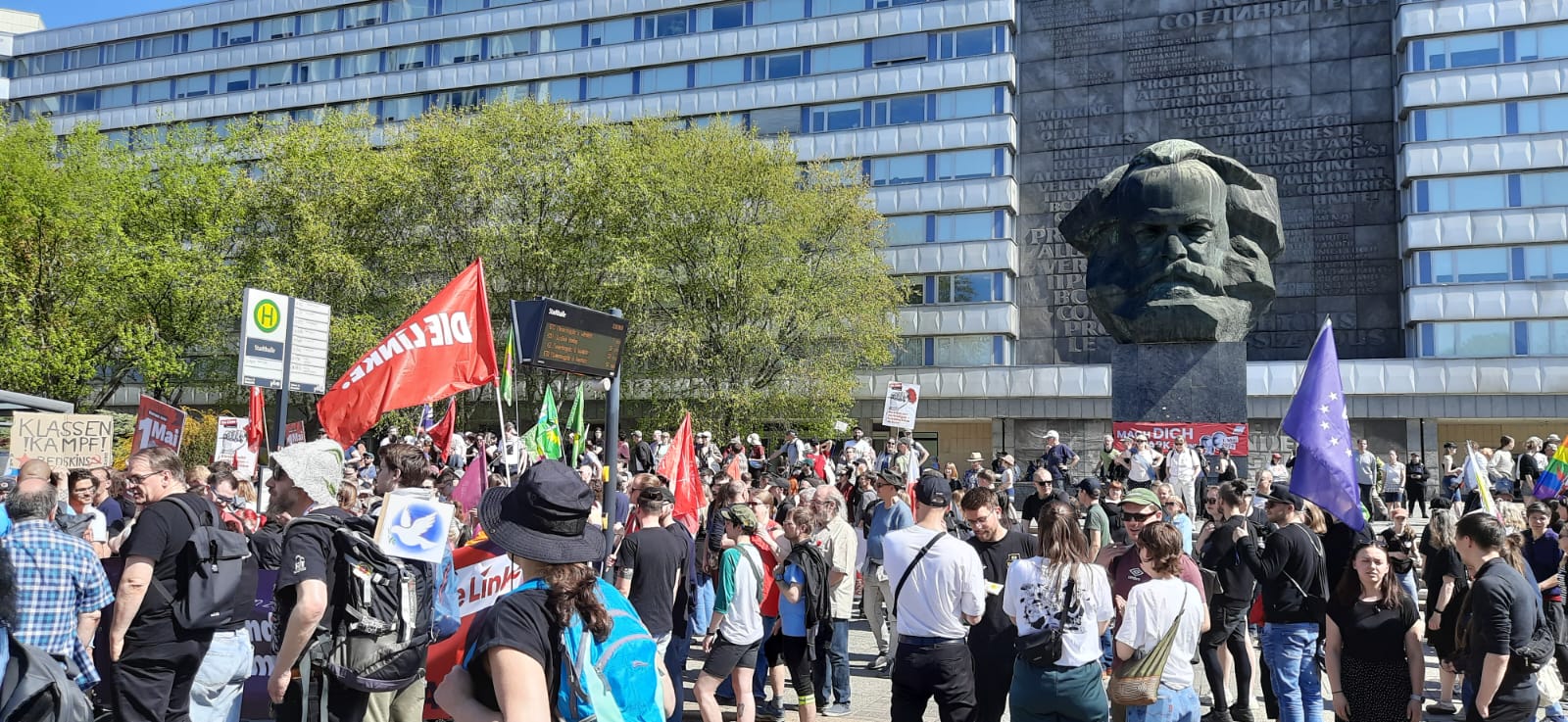 1.Mai 2025 in Chemnitz