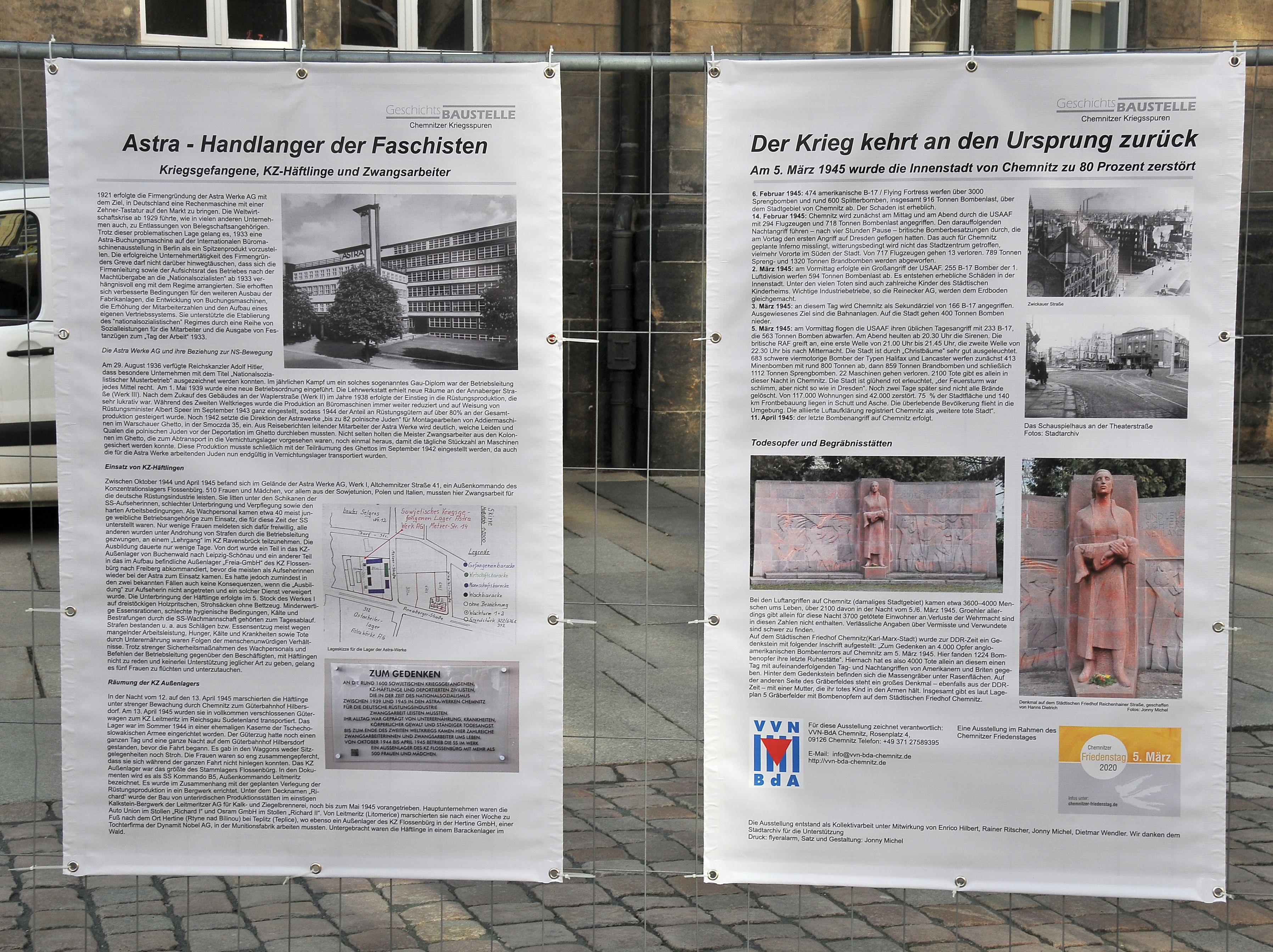 Geschichtsbaustelle - Unsere Ausstellung am 5. März 2025